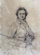 The Violinist Niccol Jean-Auguste Dominique Ingres